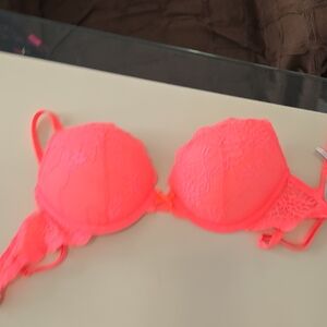 La Senza Hot Pink Extreme Push Up Bra
